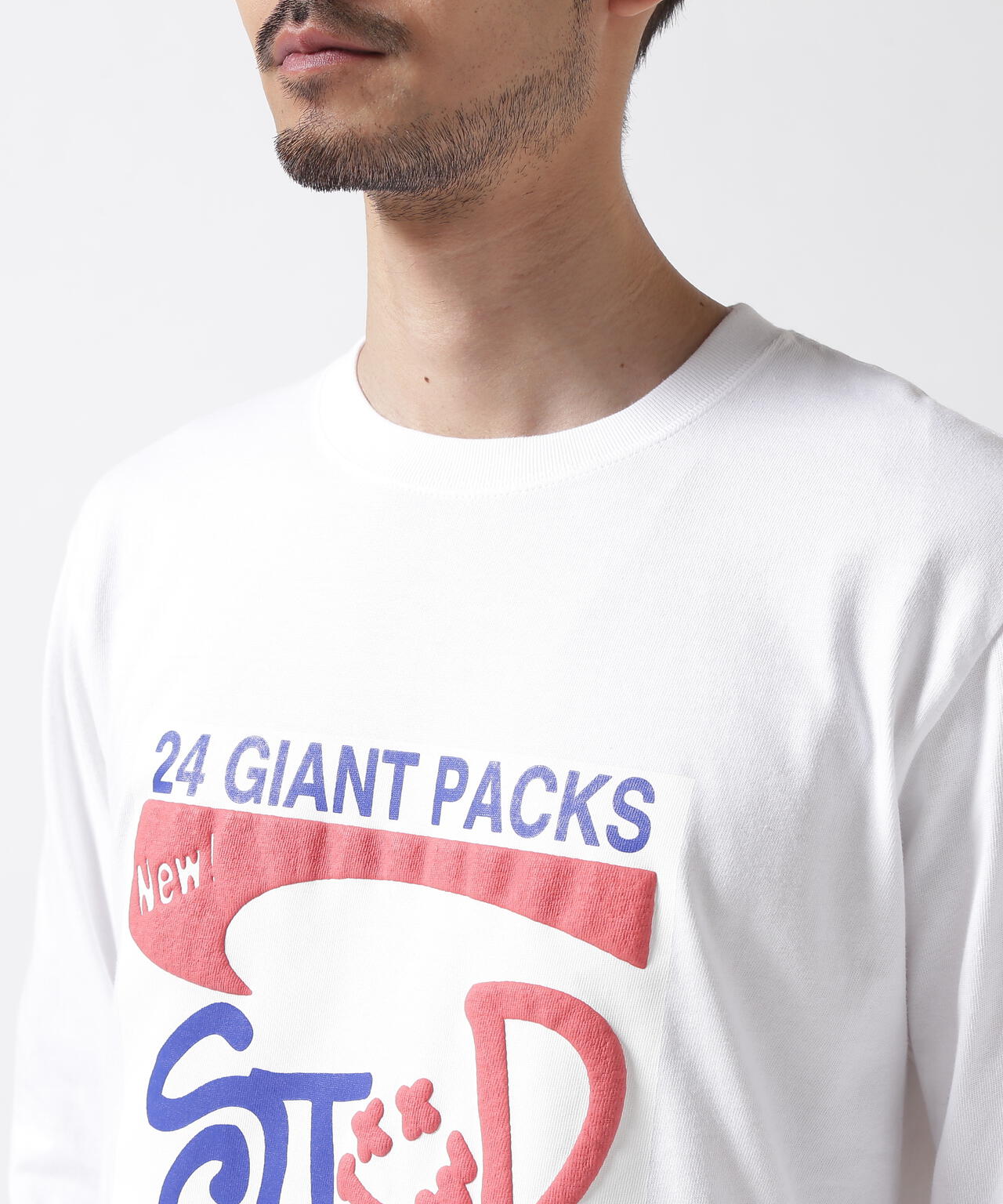 STUD MUFFIN/スタッドマフィン/Stud Make Smaile Fast L/S Tee