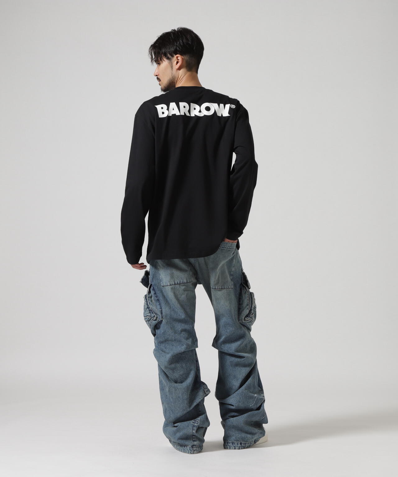 Barrow/バロー/日本別注 3D PRINT LS TEE
