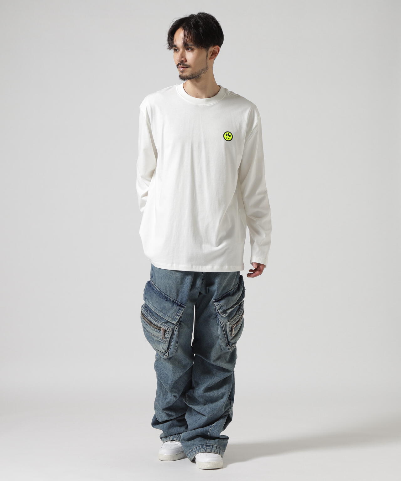 Barrow/バロー/日本別注 3D PRINT LS TEE