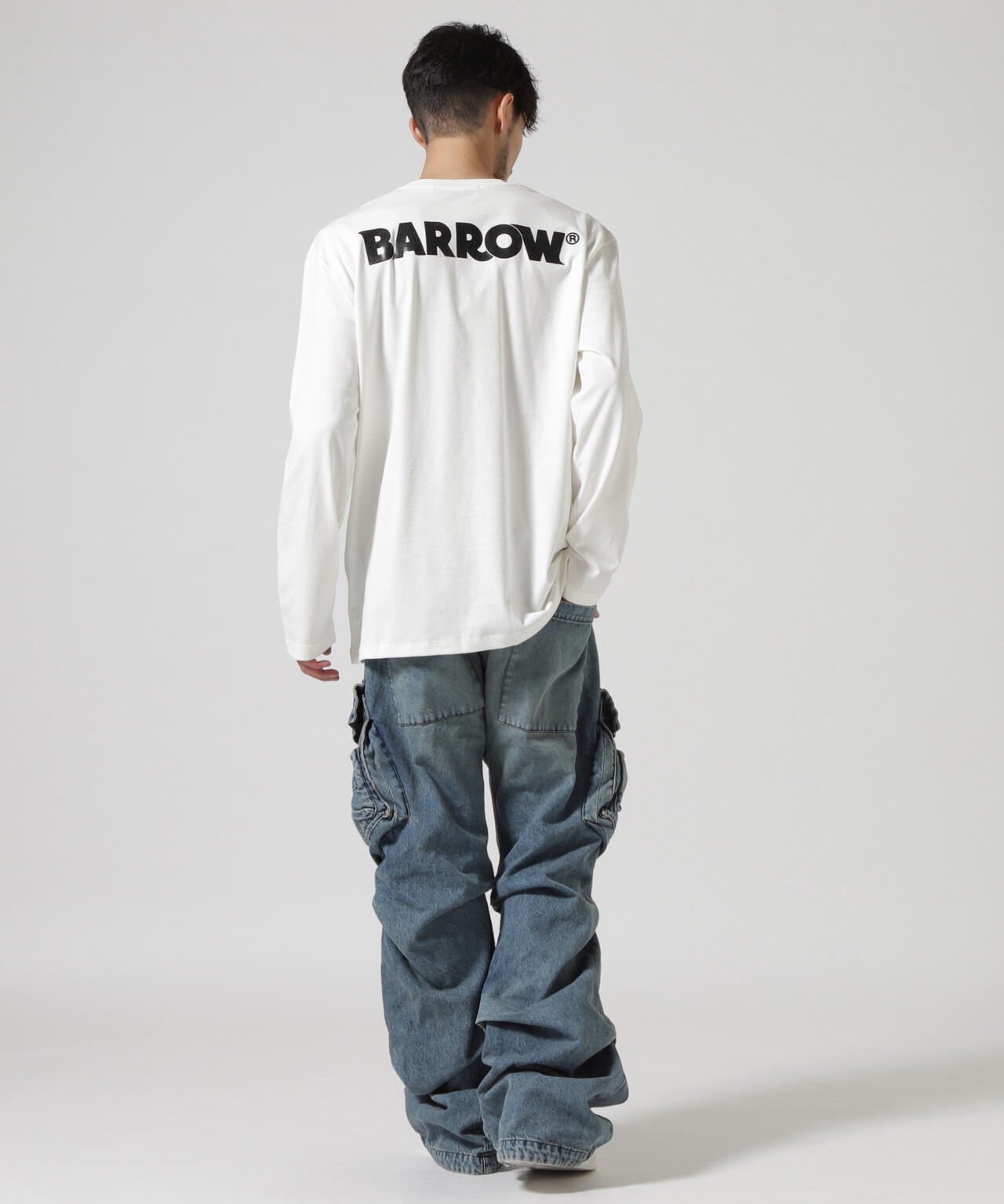 Barrow/バロー/日本別注 3D PRINT LS TEE