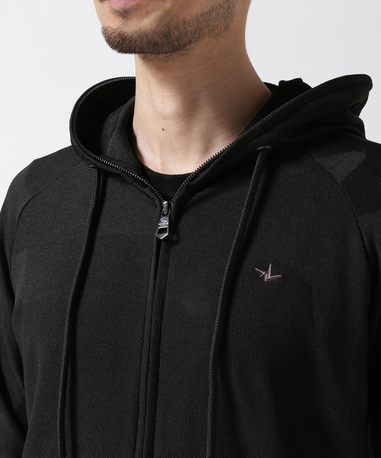 1PIU1UGUALE3 RELAX/ウノピゥウノウグァーレトレ リラックス/BIG CAMO JACQUARD HOODIE