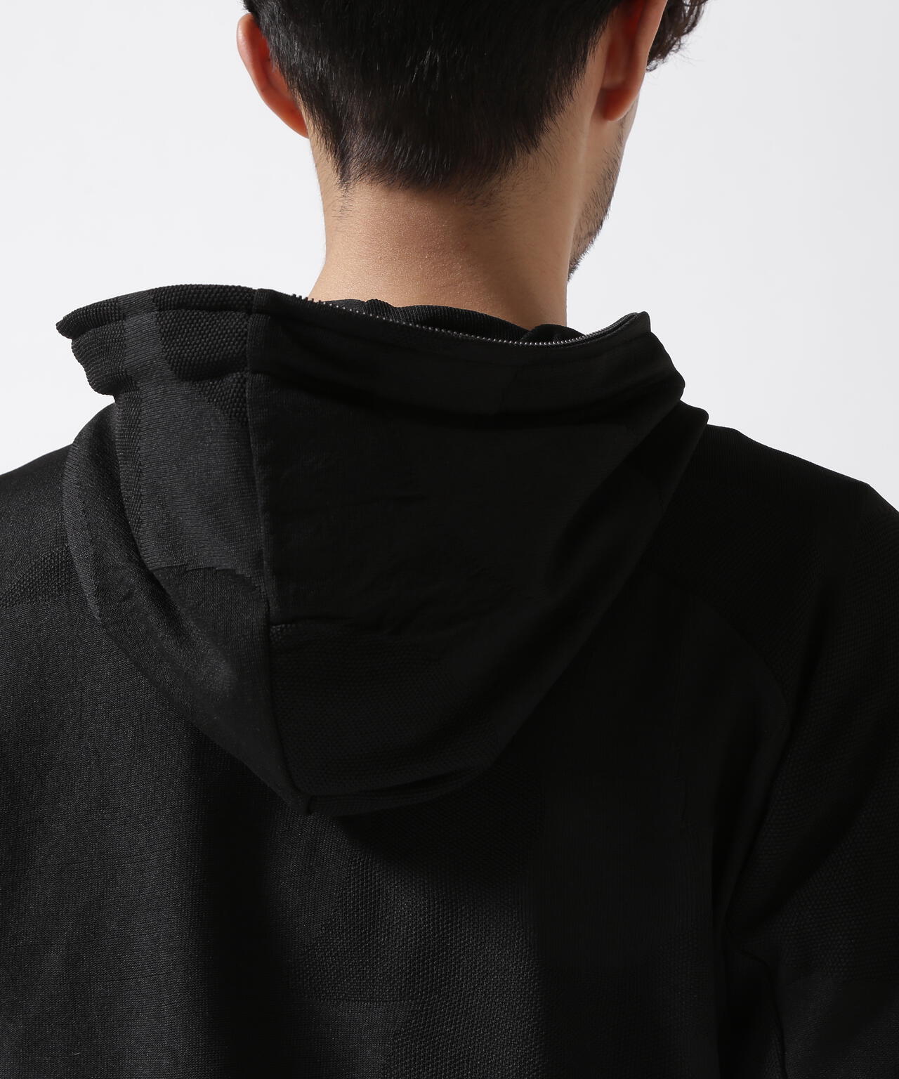 1PIU1UGUALE3 RELAX/ウノピゥウノウグァーレトレ リラックス/BIG CAMO JACQUARD HOODIE