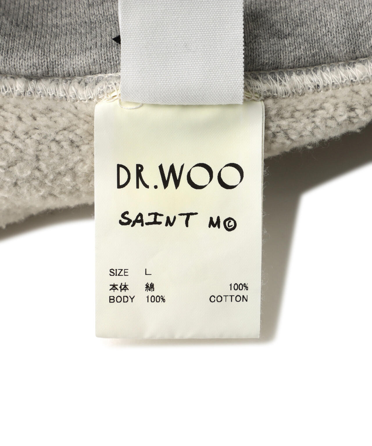 SAINT MICHAEL/セントマイケル/DW_HOODIE/DR.WOO/GRY