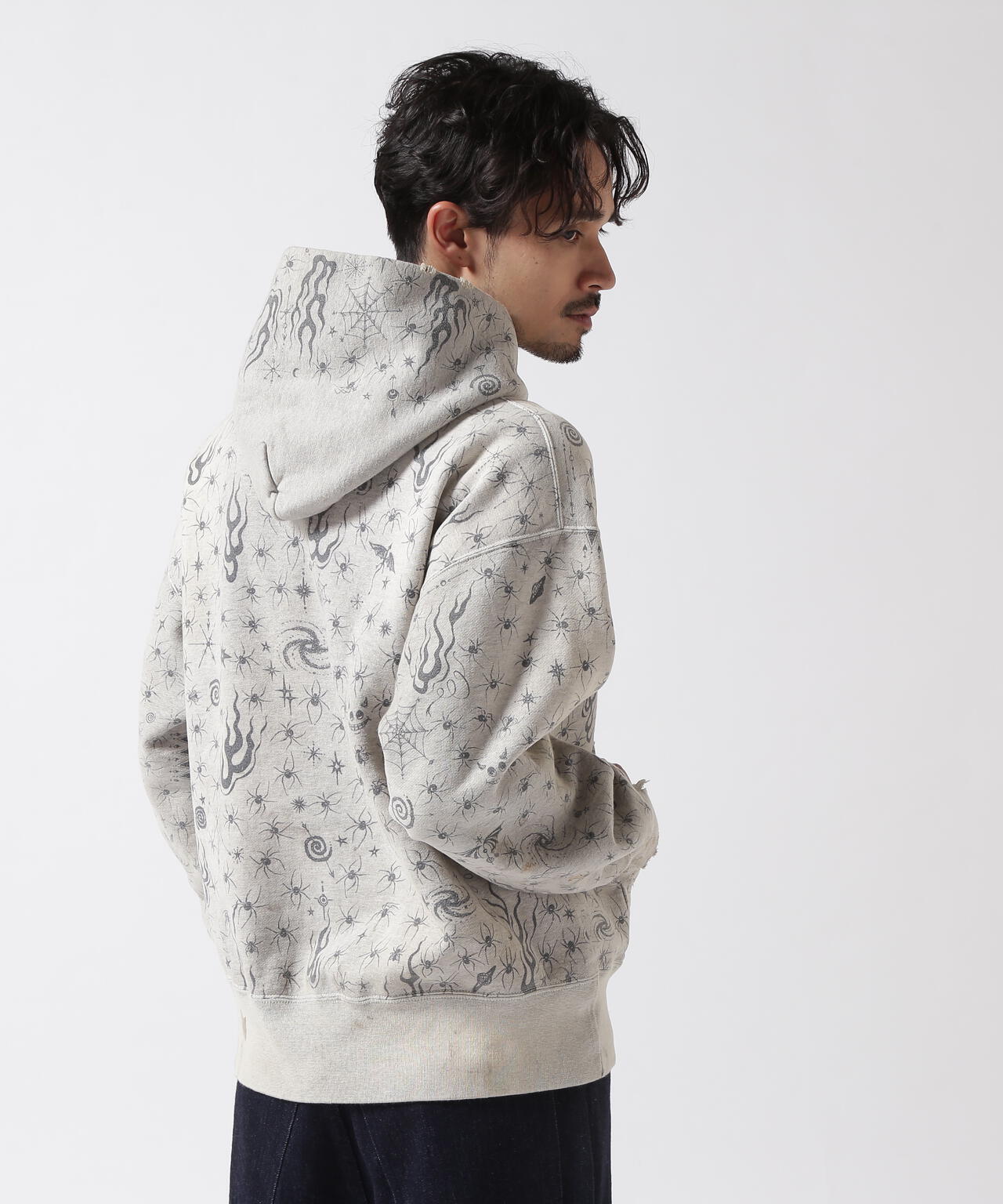 SAINT MICHAEL/セントマイケル/DW_HOODIE/DR.WOO/GRY