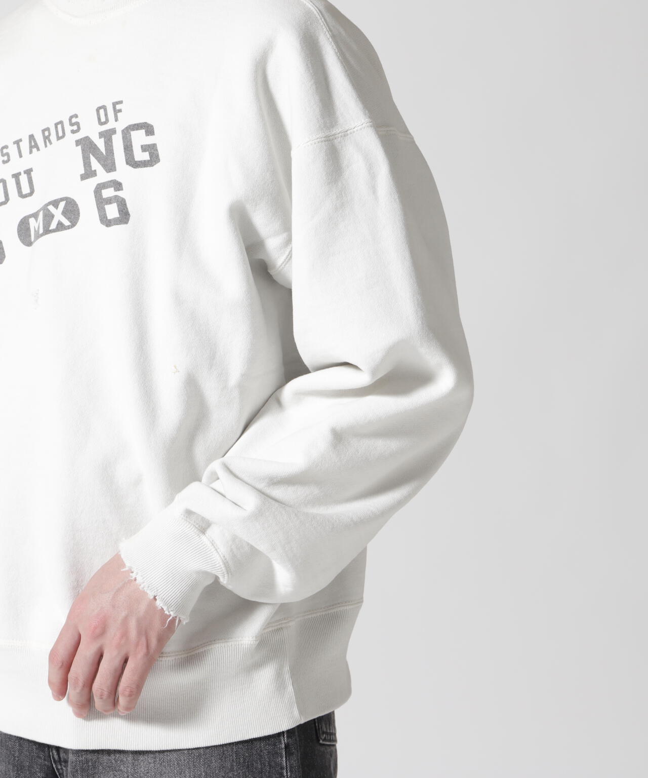SAINT MICHAEL/セントマイケル/BJ_CREW NECK SWEAT/YOUNG