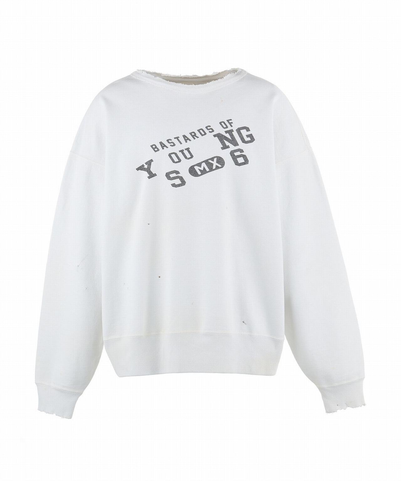 SAINT MICHAEL/セントマイケル/BJ_CREW NECK SWEAT/YOUNG