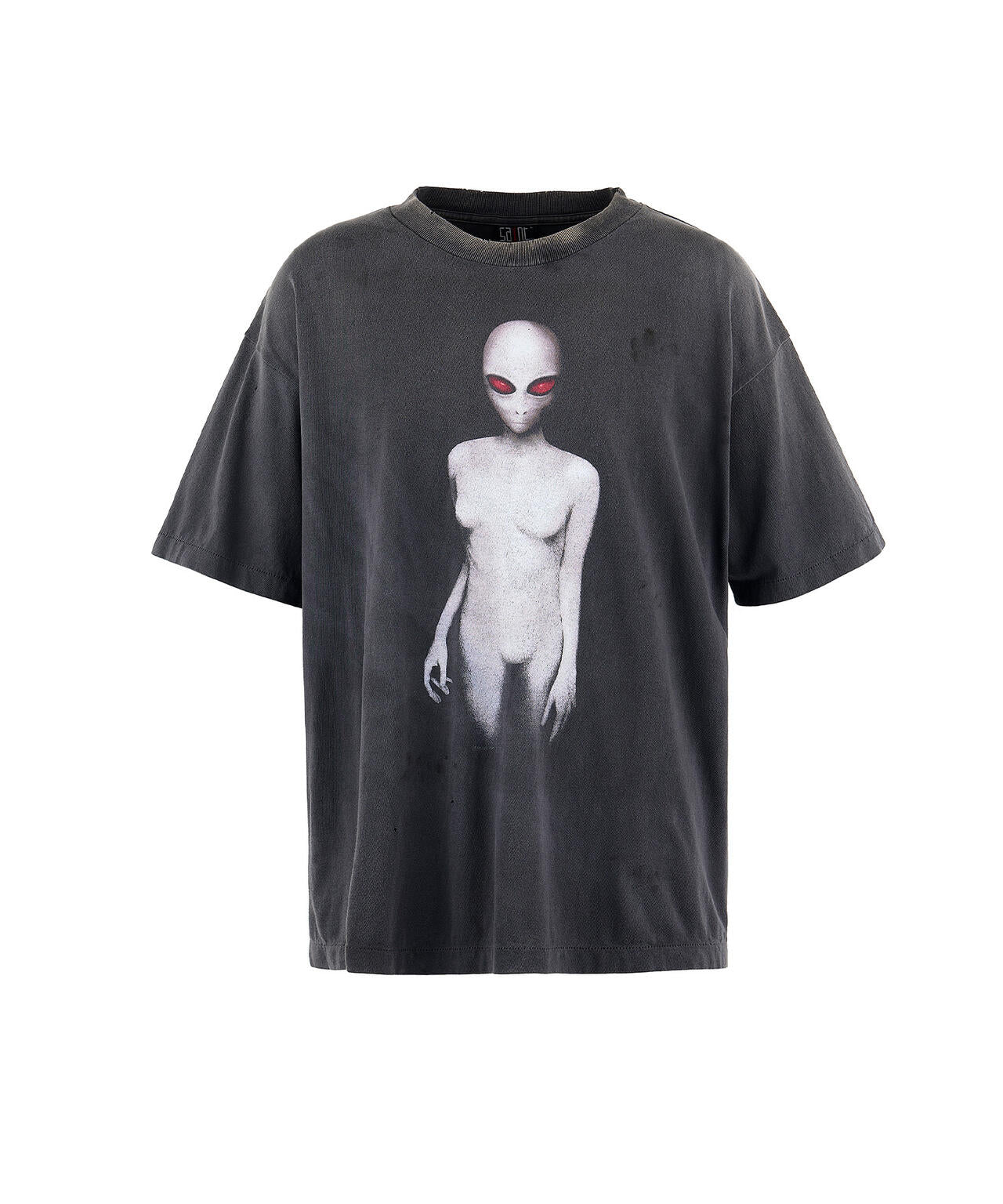 SAINT MICHAEL/セントマイケル/SS TEE ALINE BLACK