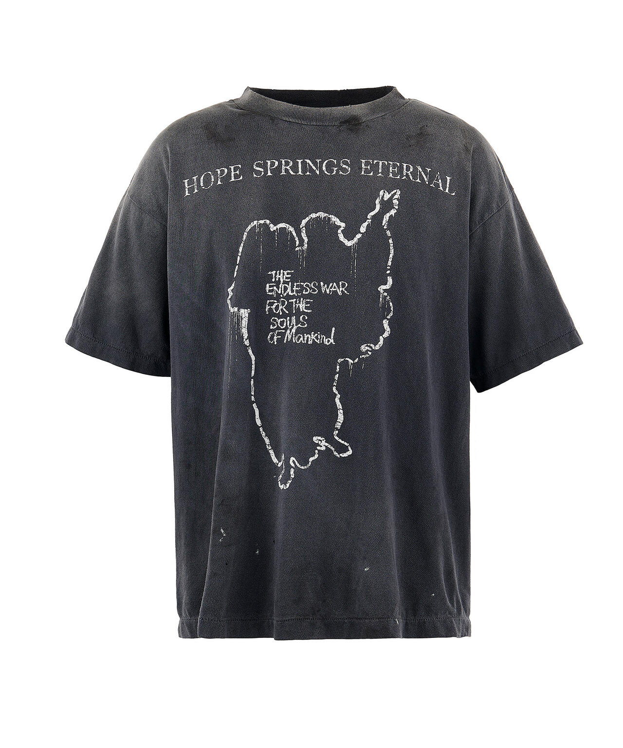SAINT MICHAEL/セントマイケル/SS TEE / HOPE SPRING / BLACK