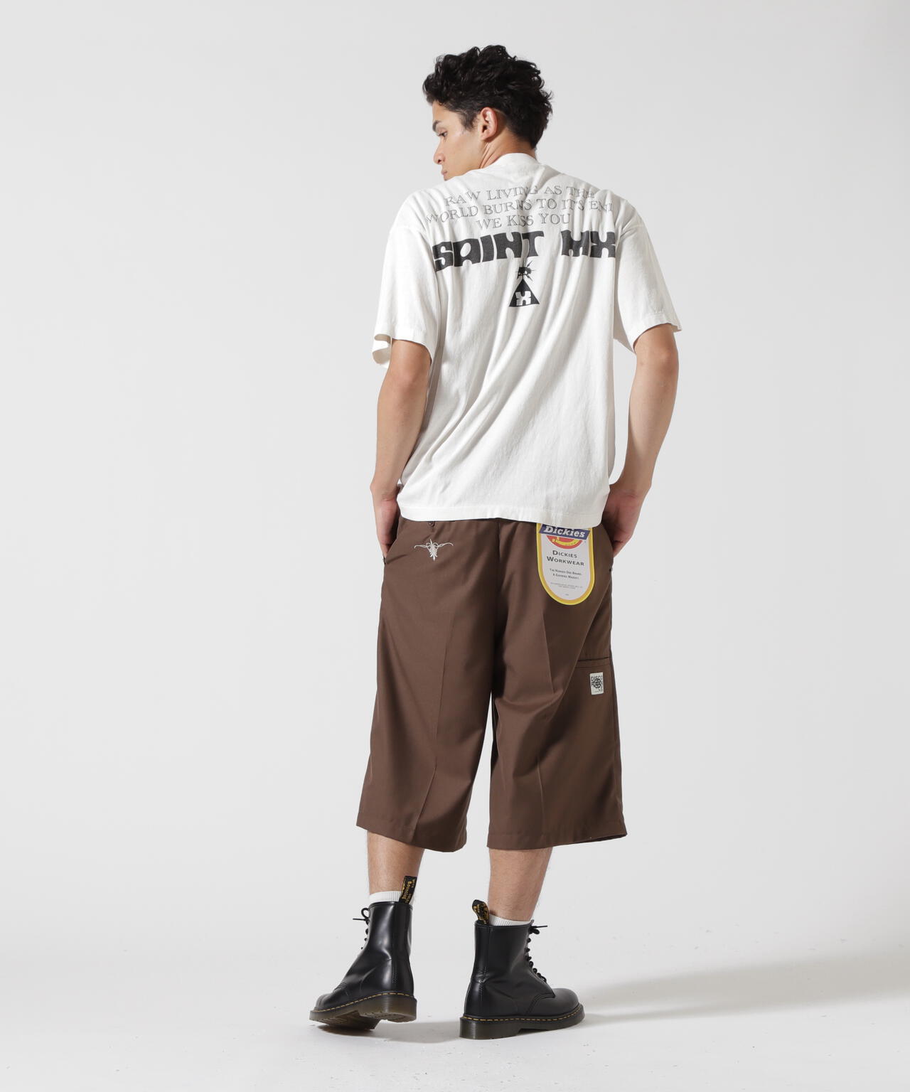 SAINT MICHAEL/セントマイケル/SAINT MX SS TEE WHITE