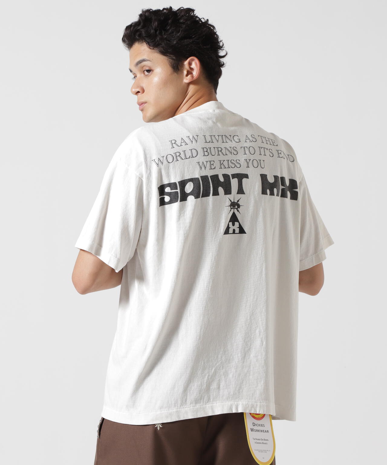 SAINT MICHAEL/セントマイケル/SAINT MX SS TEE WHITE