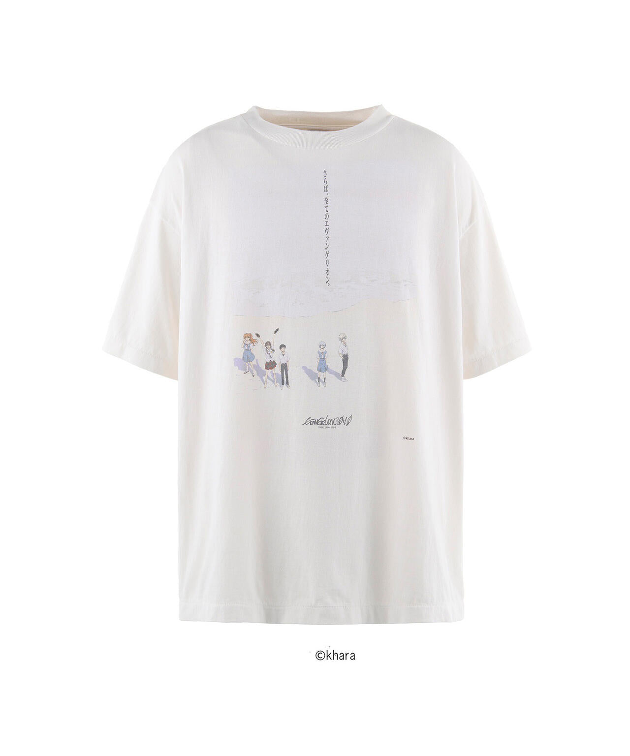 SAINT MICHAEL/セントマイケル/EV_SS TEE - WHITE