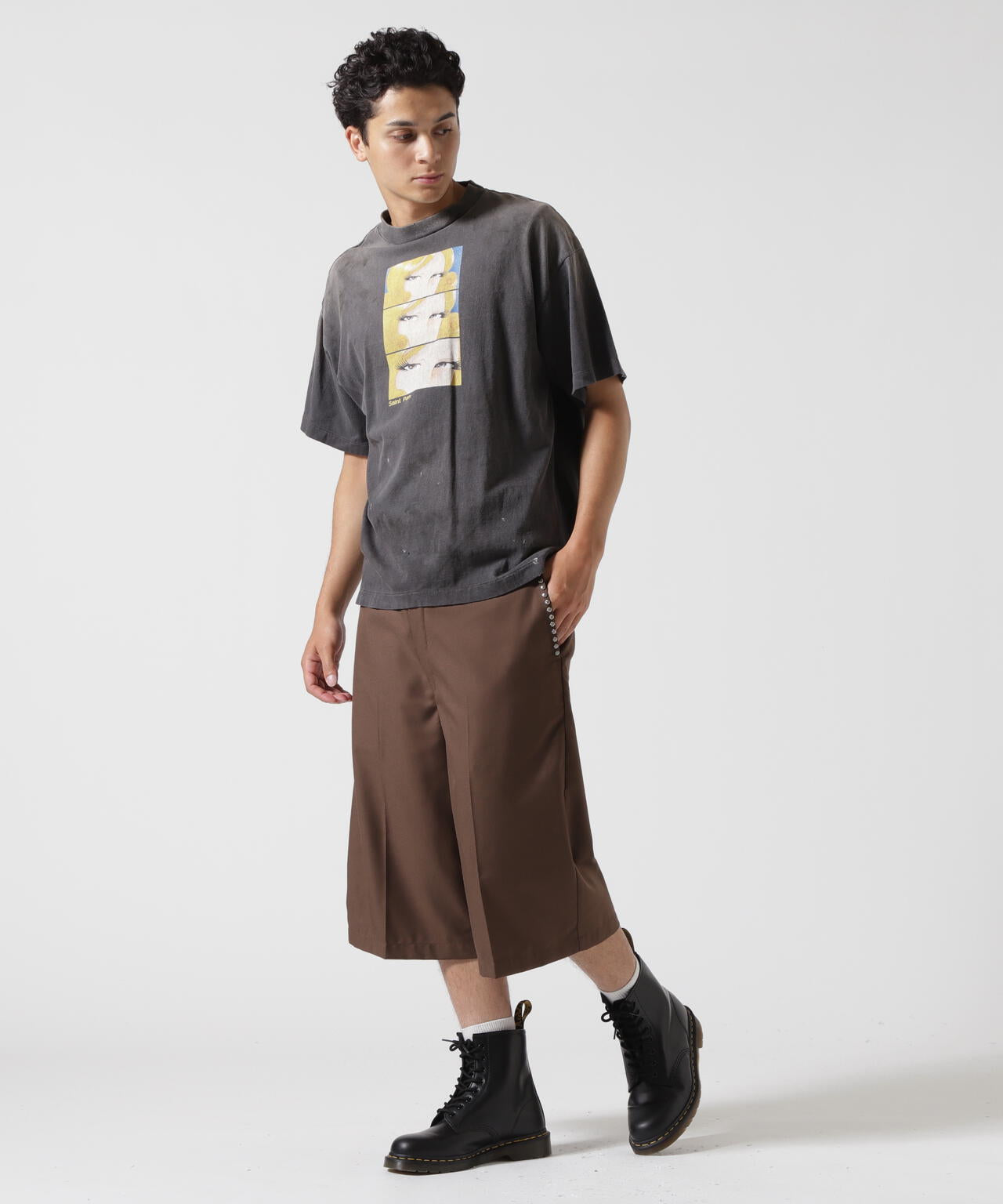 SAINT MICHAEL/セントマイケル/PM_SS SAINT PAM TEE