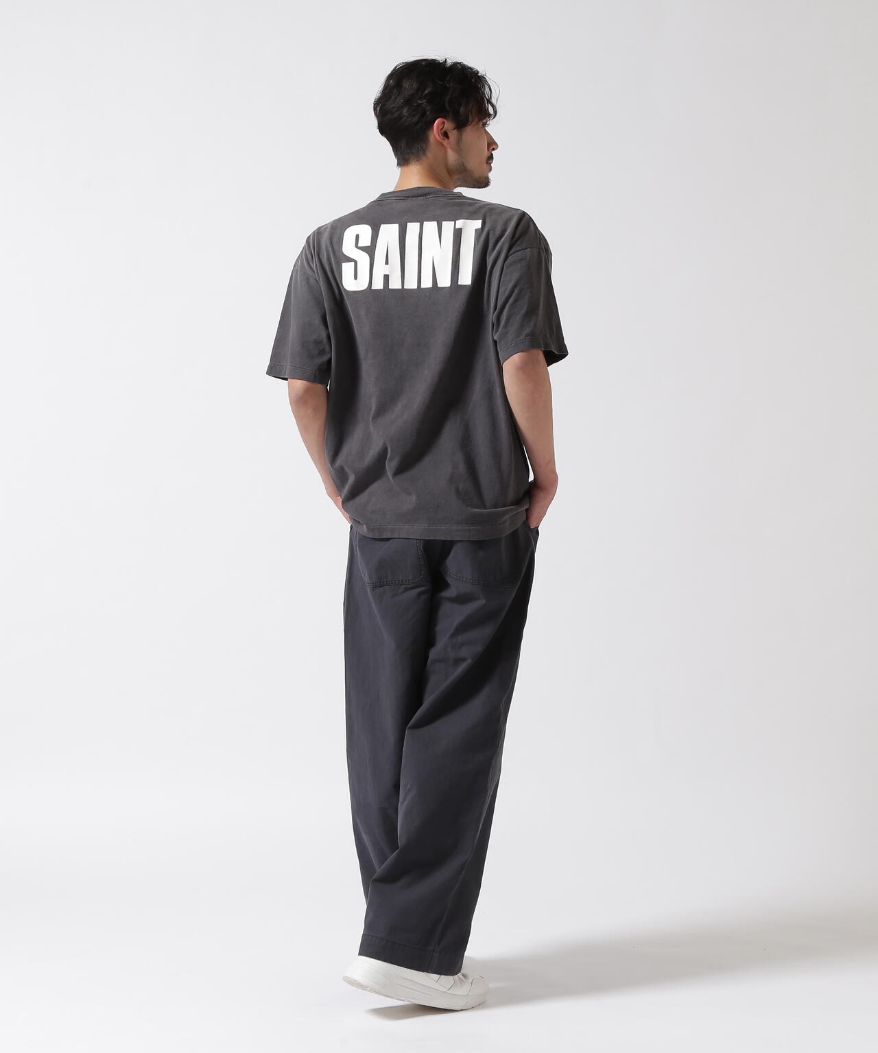 SAINT MICHAEL/セントマイケル/FRIENDSコラボ FRD_SS TEE/BLACK