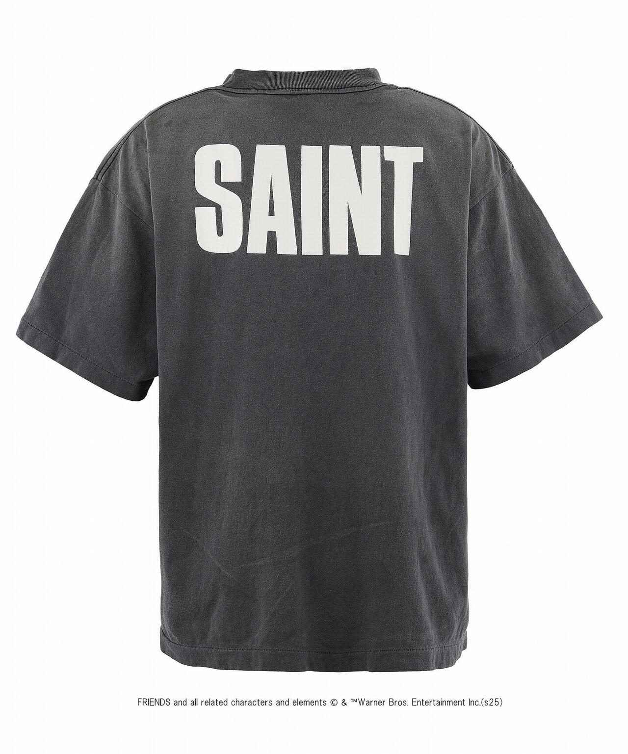 SAINT MICHAEL/セントマイケル/FRIENDSコラボ FRD_SS TEE/BLACK