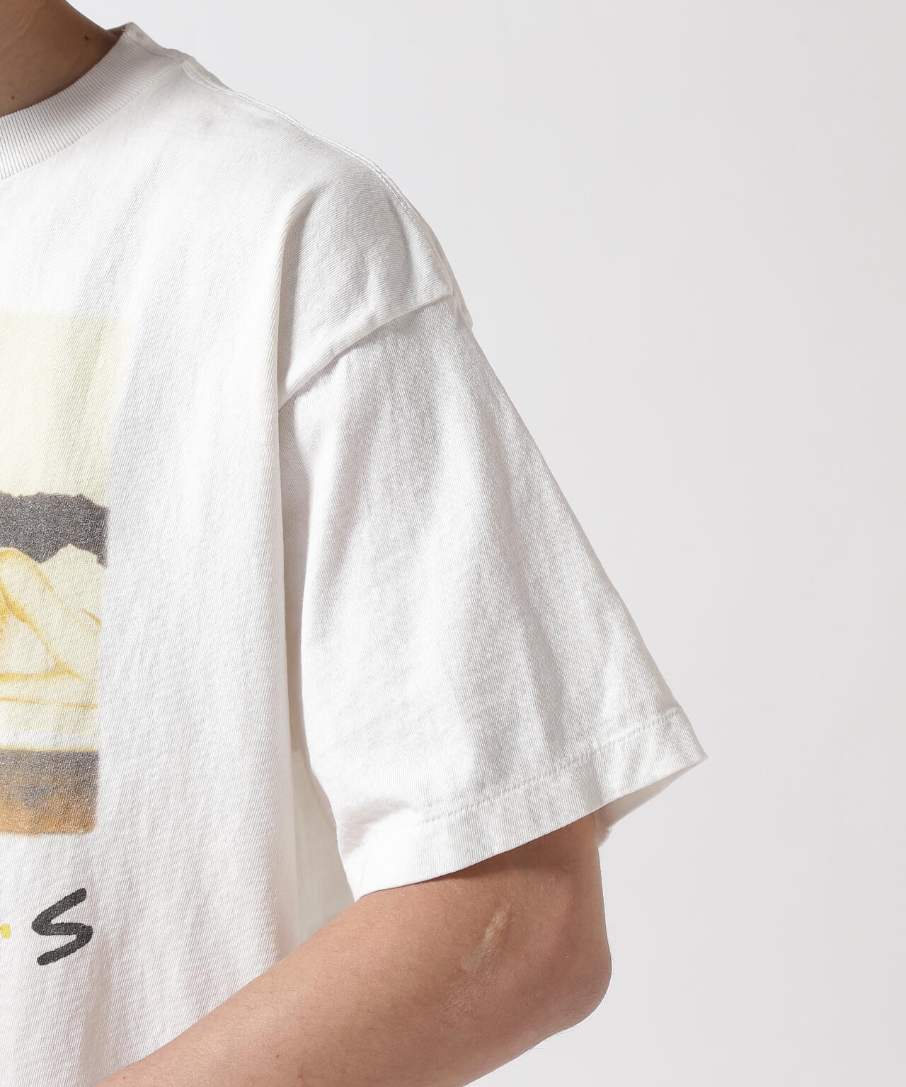 SAINT MICHAEL/セントマイケル/FRIENDSコラボ FRD_SS TEE/WHITE
