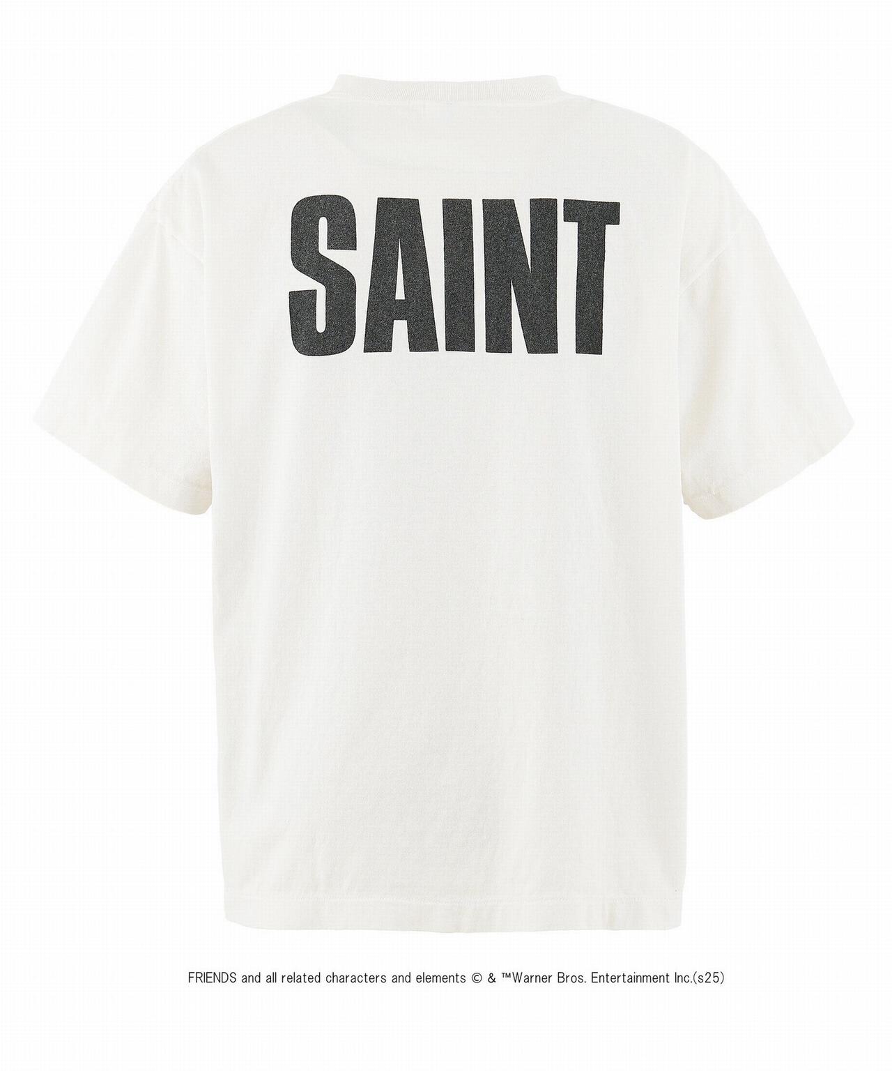 SAINT MICHAEL/セントマイケル/FRIENDSコラボ FRD_SS TEE/WHITE
