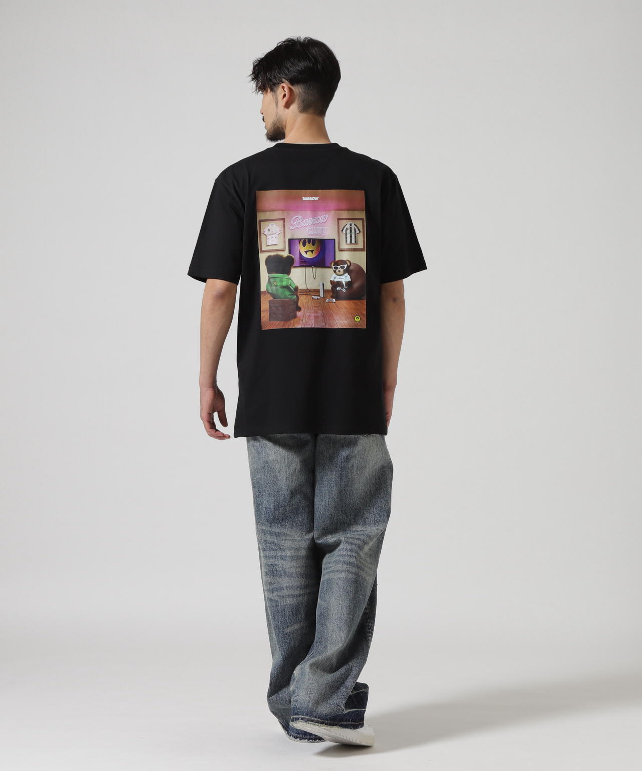 Barrow/バロー/日本別注 3D PRINT SS TEE