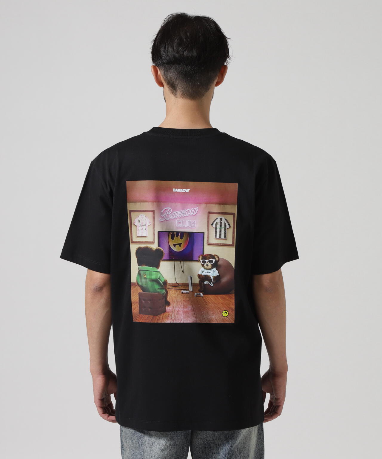 Barrow/バロー/日本別注 3D PRINT SS TEE