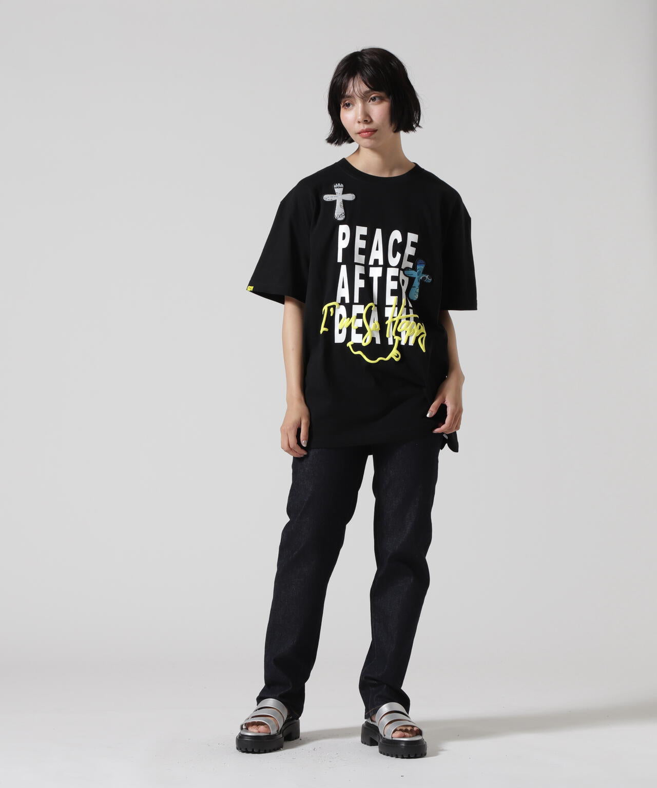 STUD MUFFIN/スタッドマフィン/PEACE AFTER DEATH SS TEE