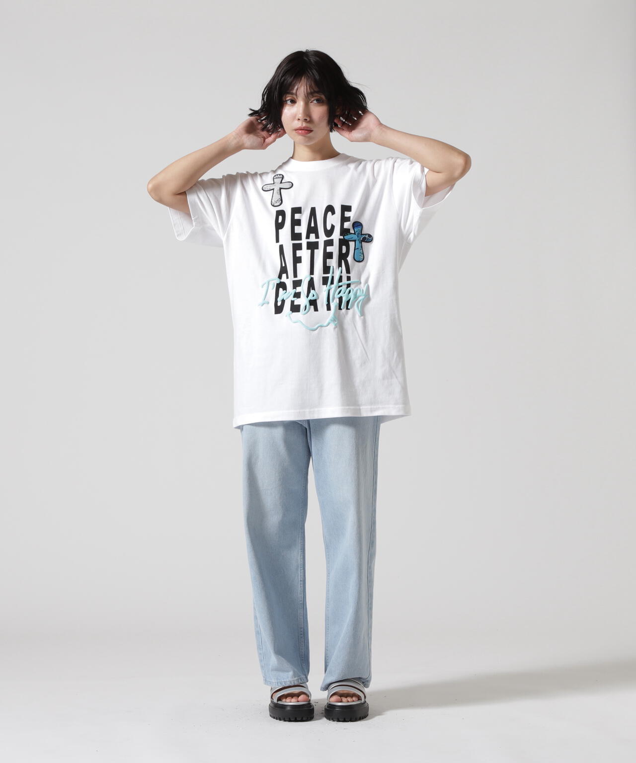 STUD MUFFIN/スタッドマフィン/PEACE AFTER DEATH SS TEE