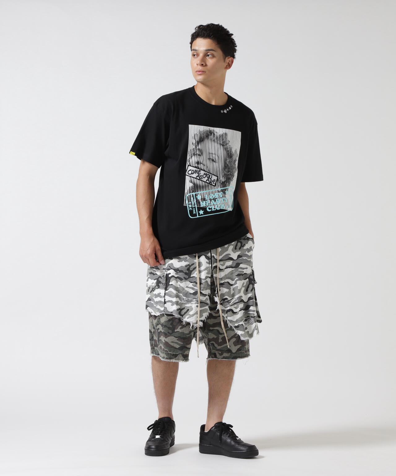 STUD MUFFIN/スタッドマフィン/COME AS YOU ARE シークイン S/S TEE