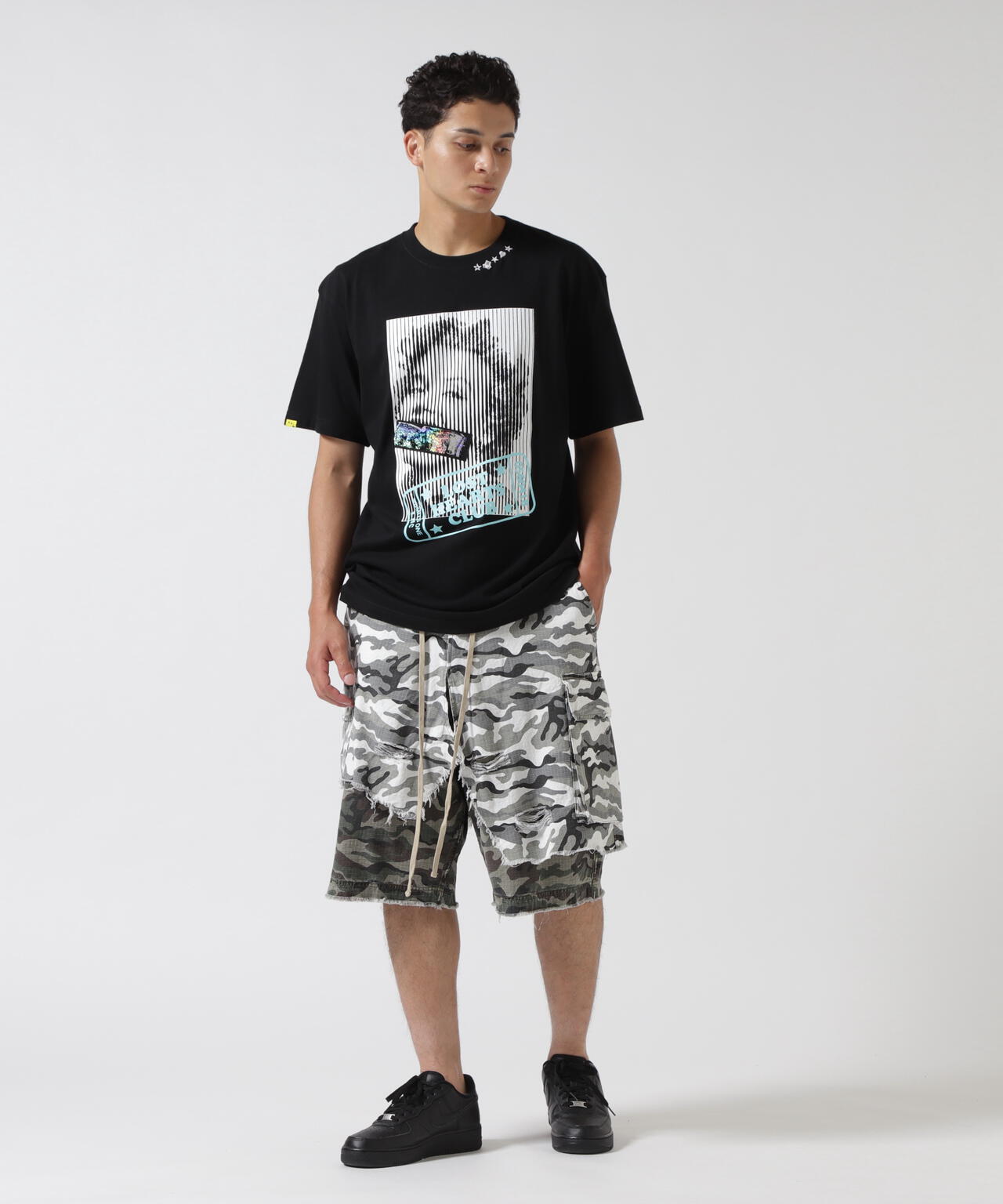 STUD MUFFIN/スタッドマフィン/COME AS YOU ARE シークイン S/S TEE