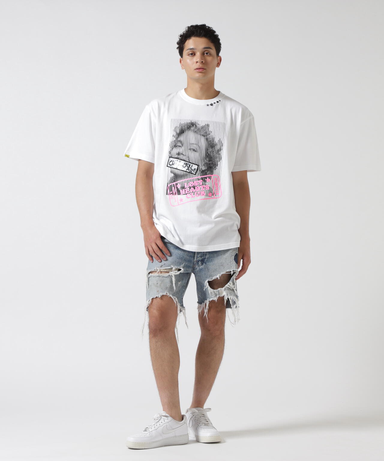 STUD MUFFIN/スタッドマフィン/COME AS YOU ARE シークイン S/S TEE