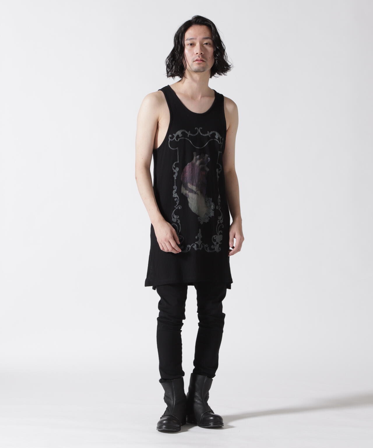 SHARE SPIRIT/シェアースピリット/別注HEART HAND TANKTOP