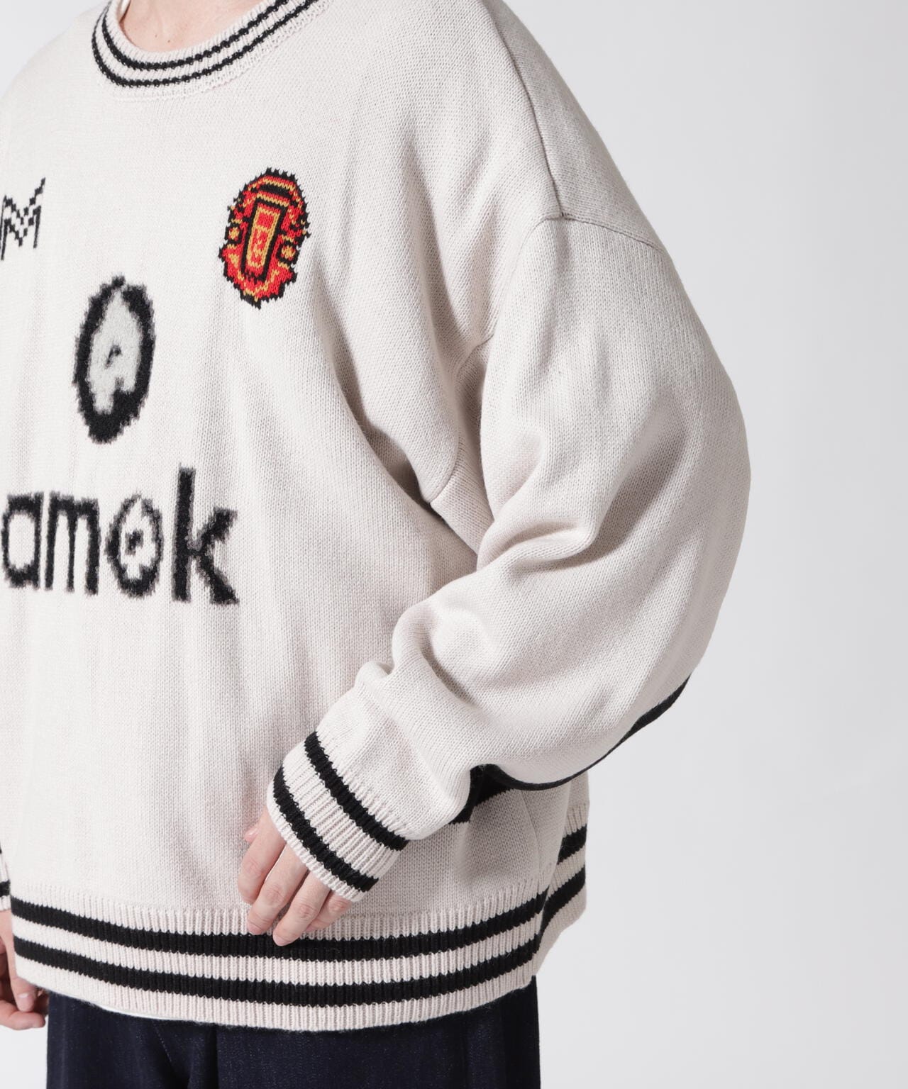 amok/アモク/別注GAME KNIT