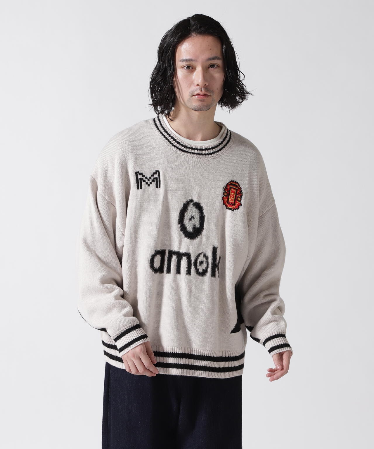 amok/アモク/別注GAME KNIT