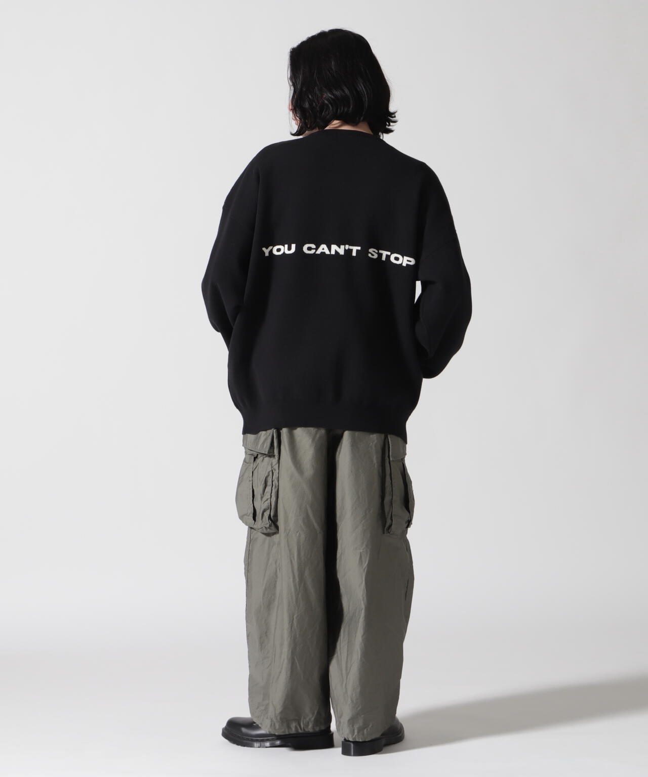 TAIN DOUBLE PUSH/タインダブルプッシュ/Exc. CREW KNIT