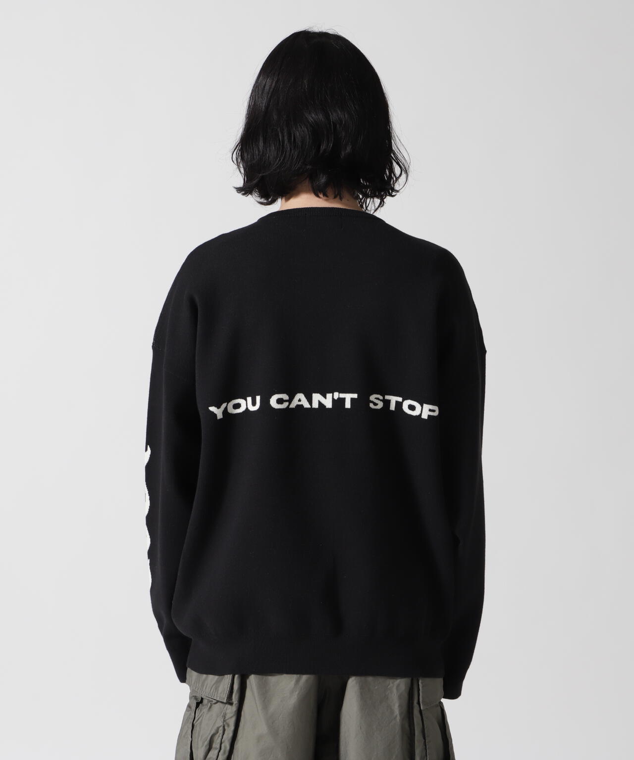 TAIN DOUBLE PUSH/タインダブルプッシュ/Exc. CREW KNIT