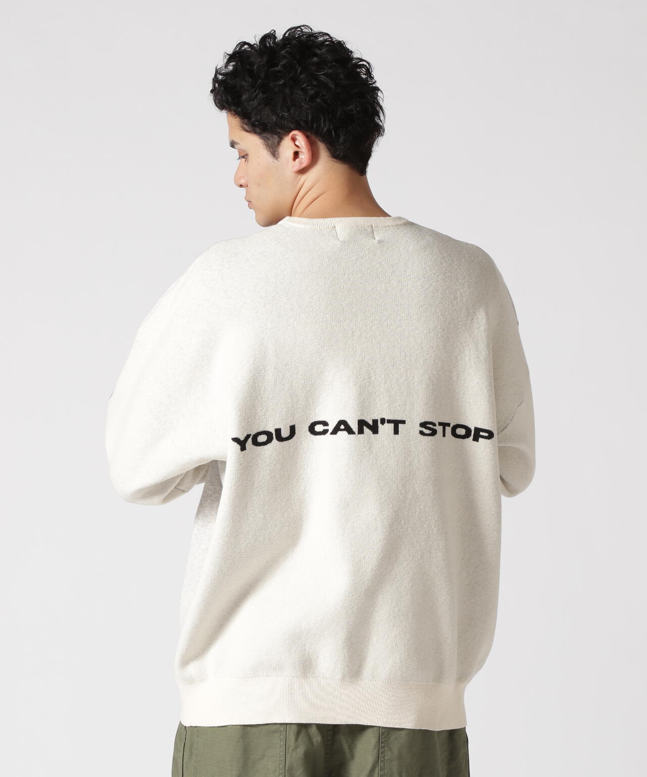 TAIN DOUBLE PUSH/タインダブルプッシュ/Exc. CREW KNIT