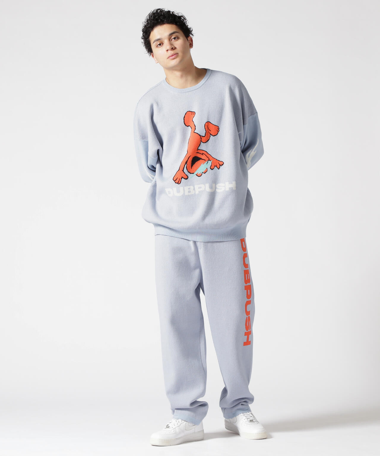 TAIN DOUBLE PUSH/タインダブルプッシュ/Exc. CREW KNIT