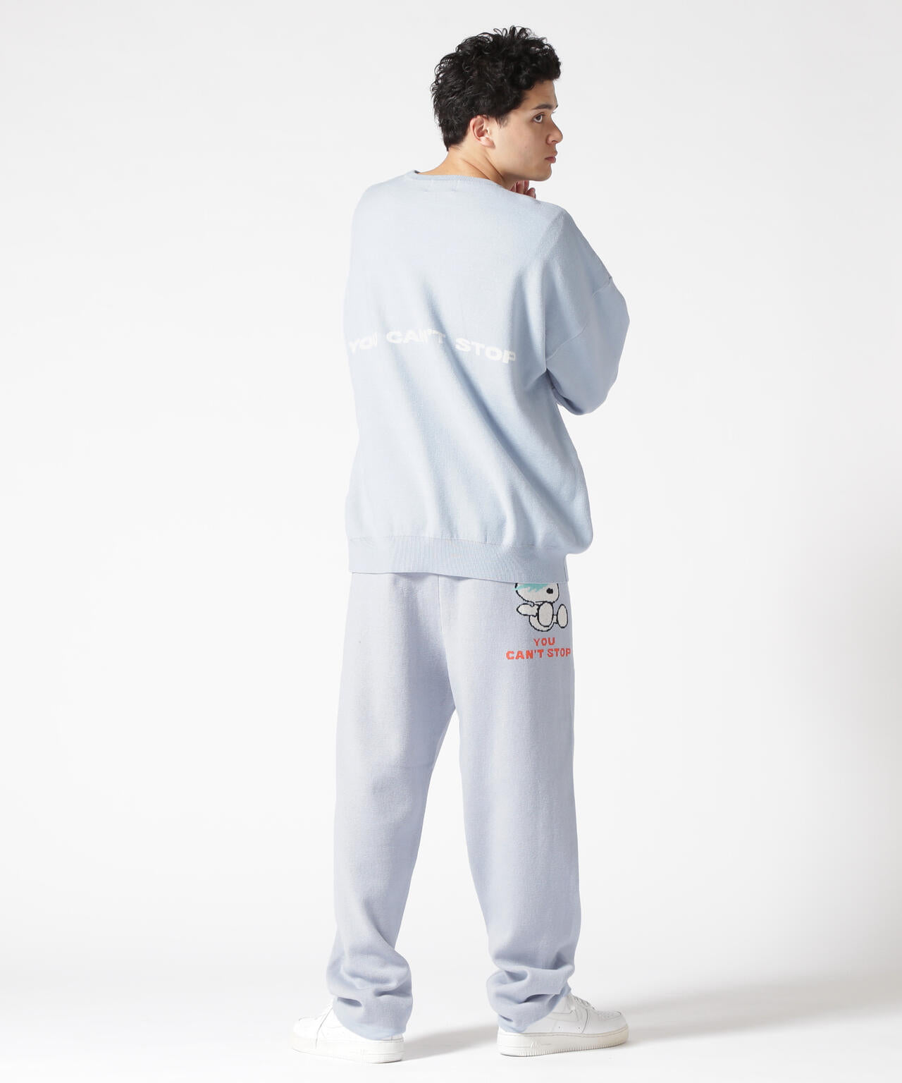 TAIN DOUBLE PUSH/タインダブルプッシュ/Exc. CREW KNIT
