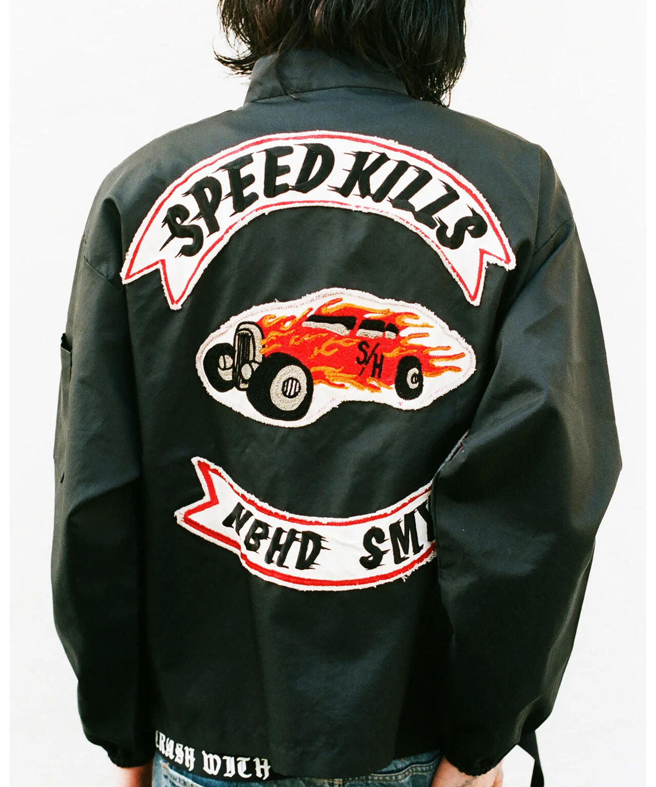SAINT MICHAELxNEIGHBORHOOD/セントマイケル×ネイバーフッド/NHNylonjkt/STHD.JKTSNTHD/BK