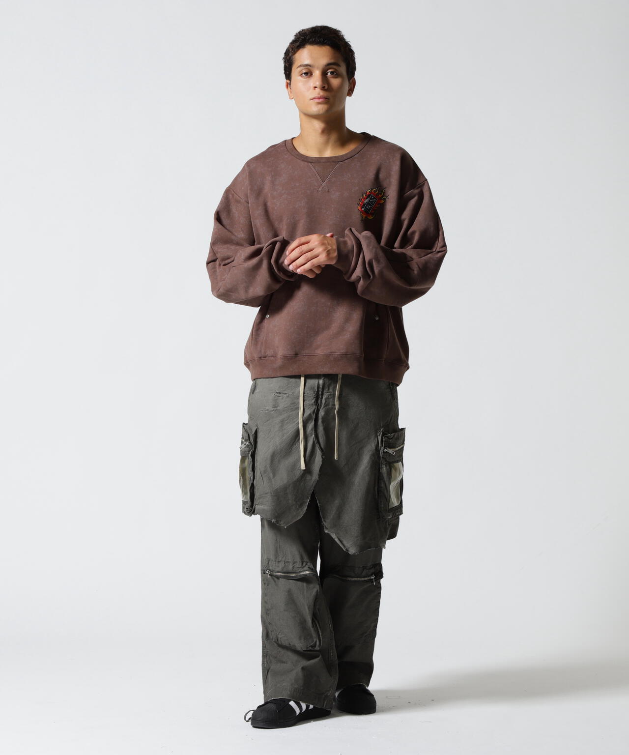 FR(13)NDS/フレンズ/Fake Layered Cargo Pants