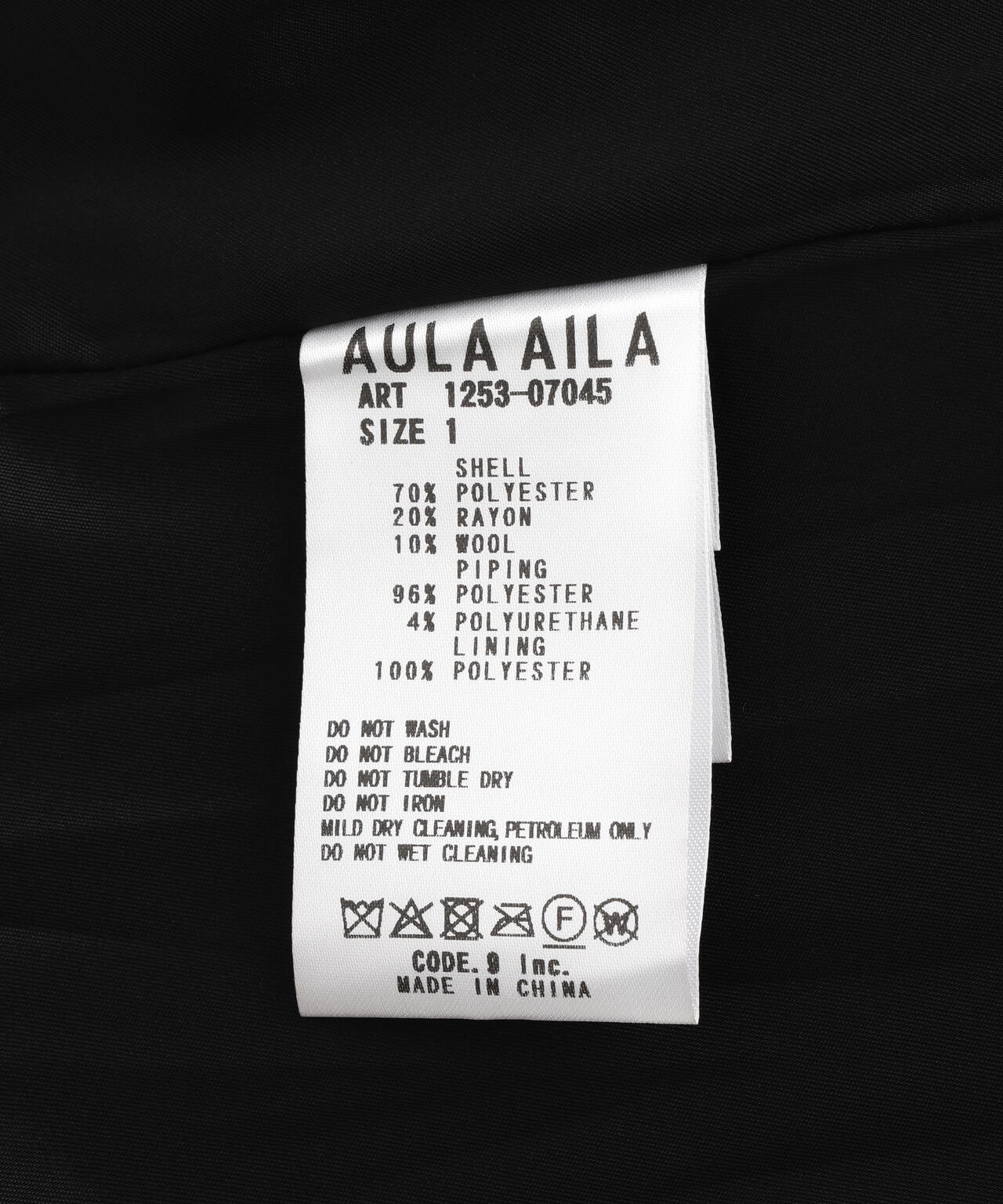 AULA AILA/アウラアイラ/別注ボックスプリーツスカート