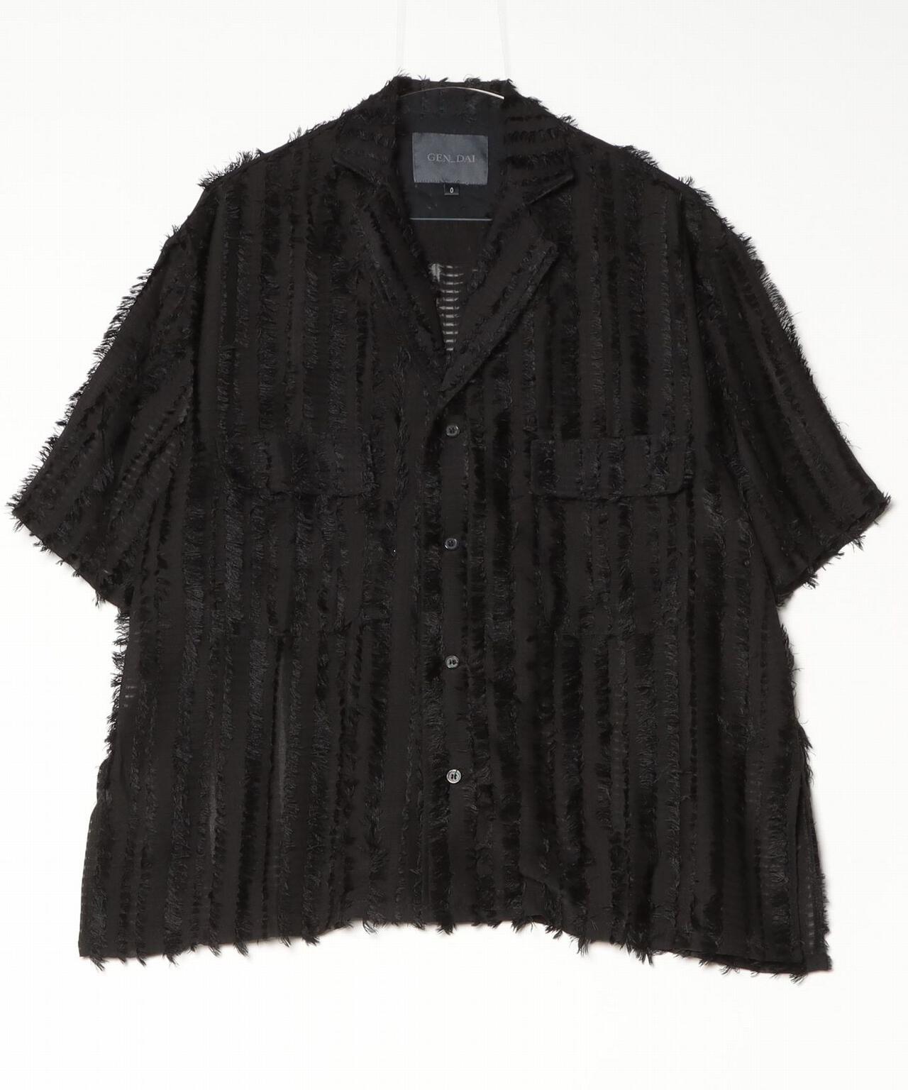 GEN_DAI/ゲンダイ/FRINGE OPEN SHIRT