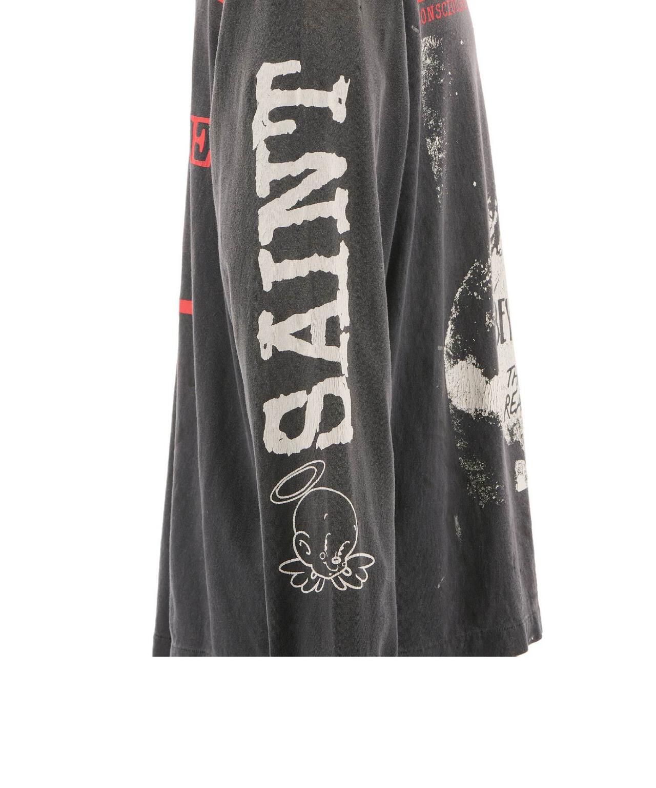 SAINT MICHAEL/セントマイケル/LS TEE/SAINT YOUTH/BLACK