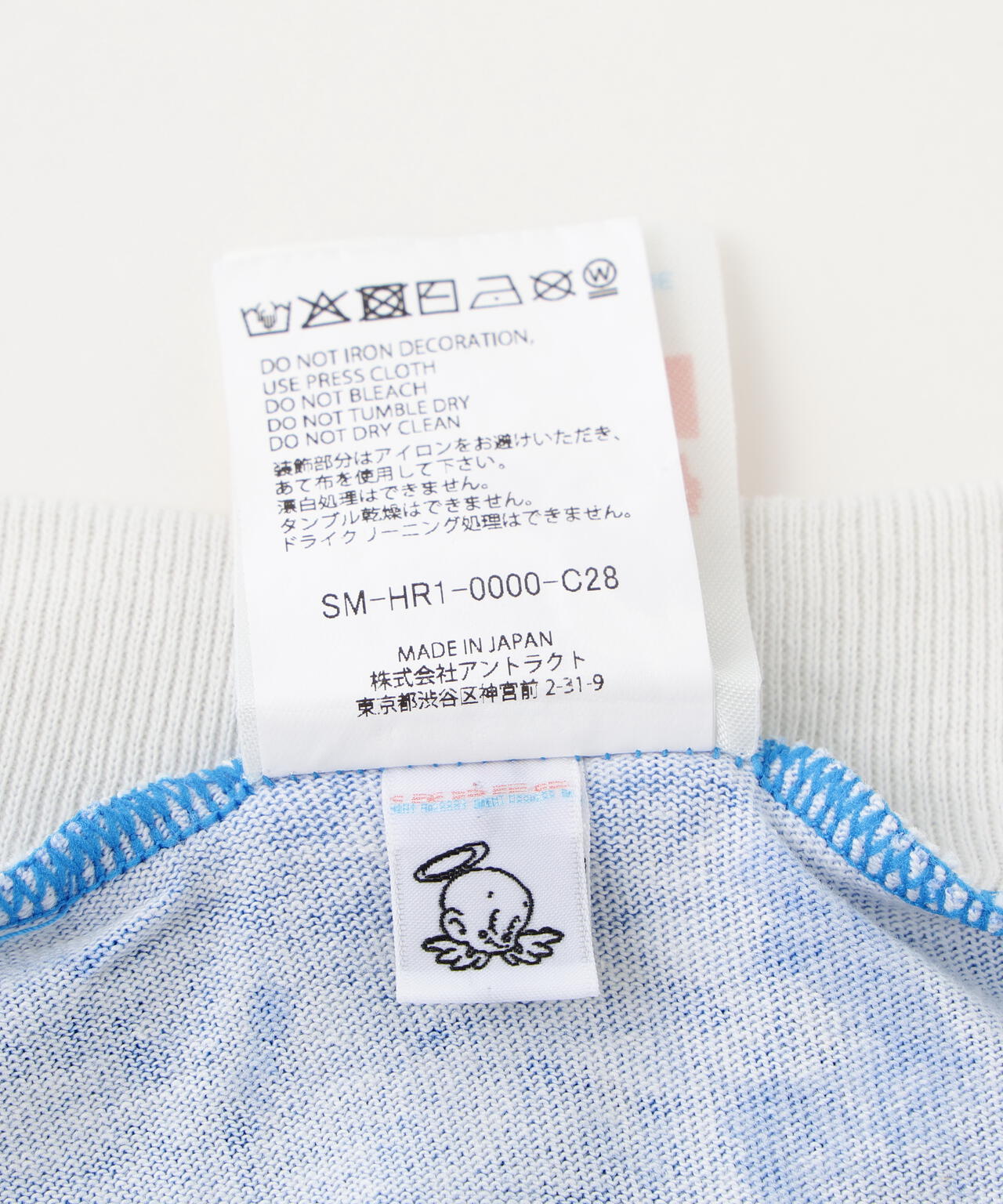SAINT MICHAEL/セントマイケル/PAM_LS TEE/SAINT PAM/BLUE