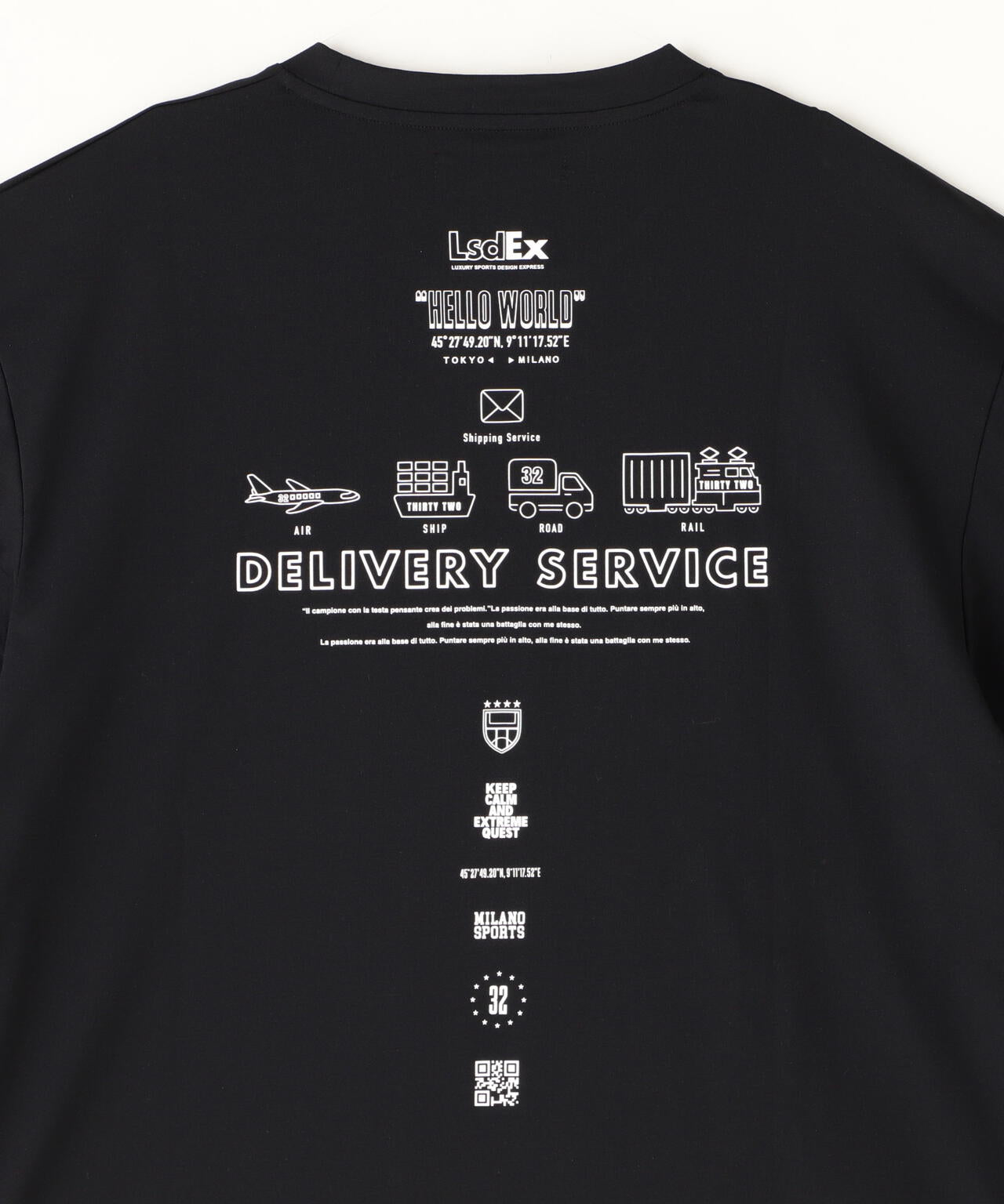 SY32 by SWEET YEARS /ICON GRAPHIC L/S TEE