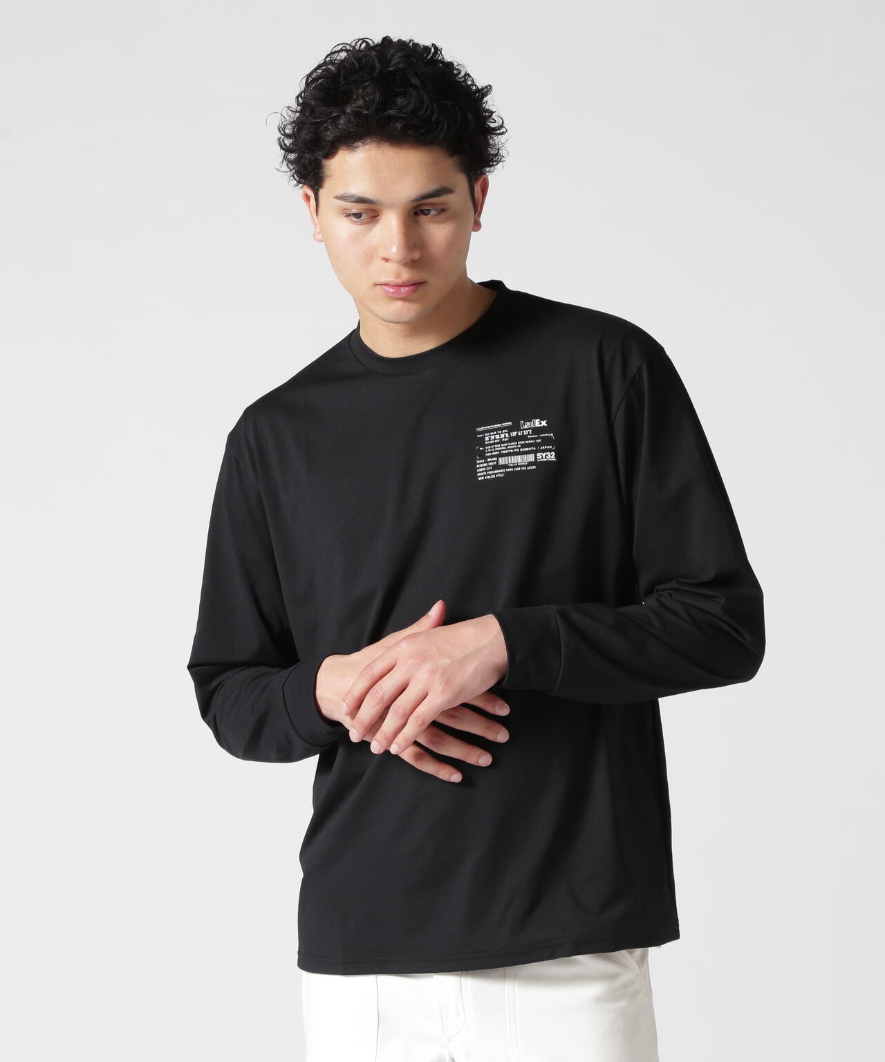 SY32 by SWEET YEARS /ICON GRAPHIC L/S TEE