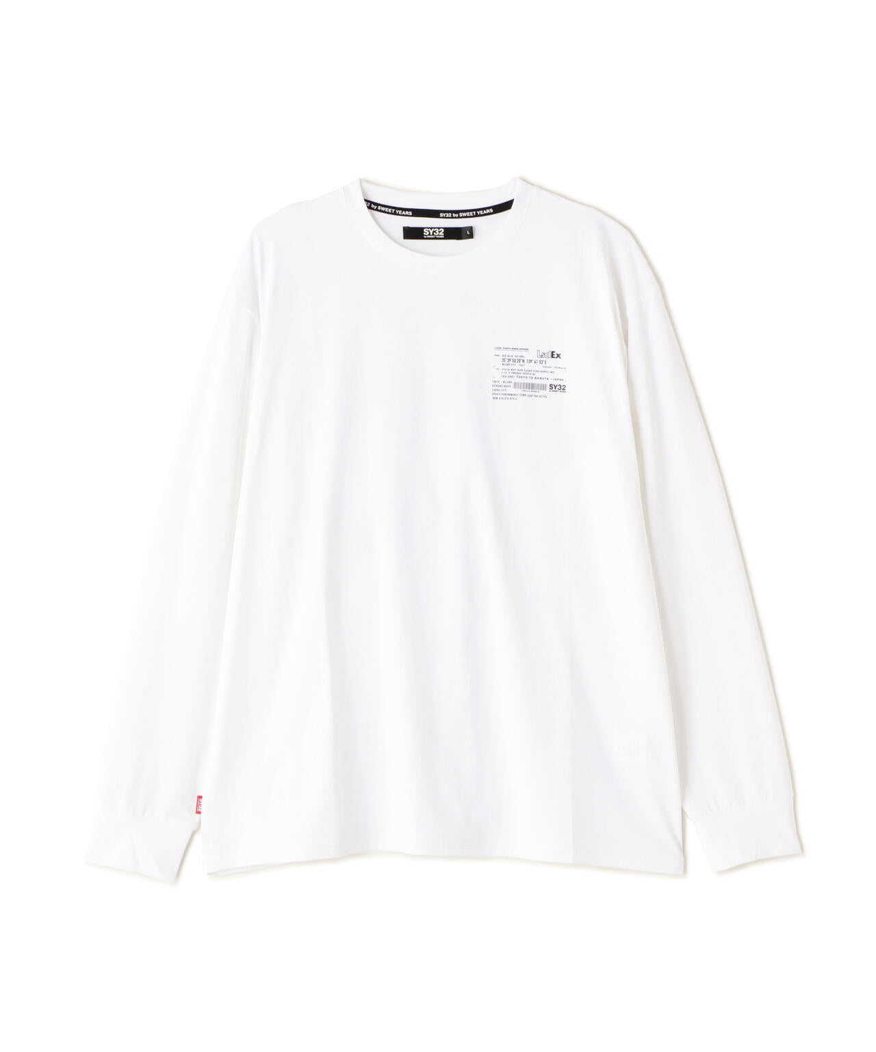 SY32 by SWEET YEARS /ICON GRAPHIC L/S TEE