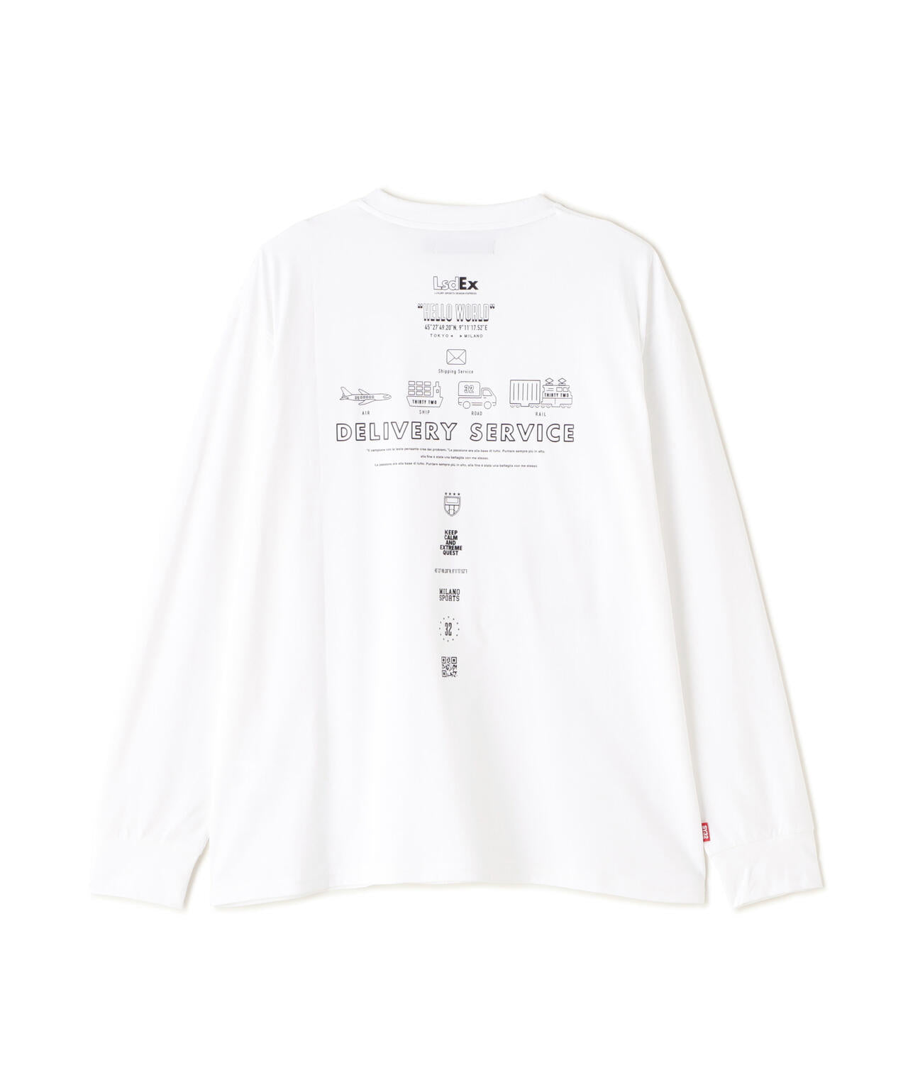 SY32 by SWEET YEARS /ICON GRAPHIC L/S TEE
