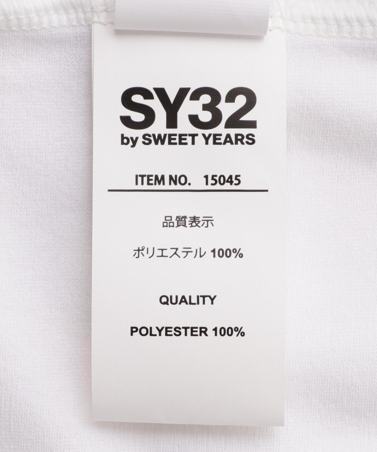 SY32 by SWEET YEARS /ICON GRAPHIC L/S TEE