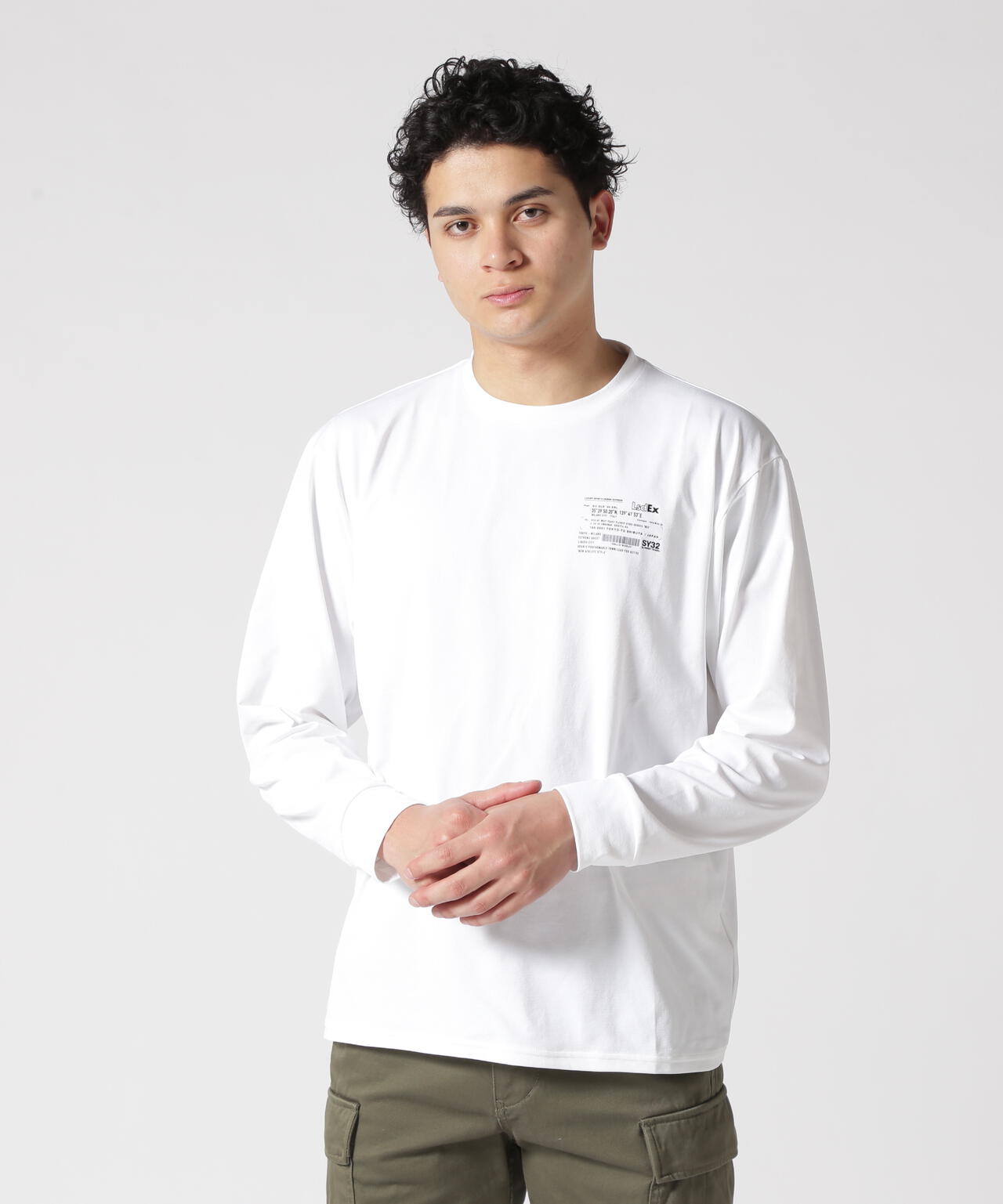 SY32 by SWEET YEARS /ICON GRAPHIC L/S TEE