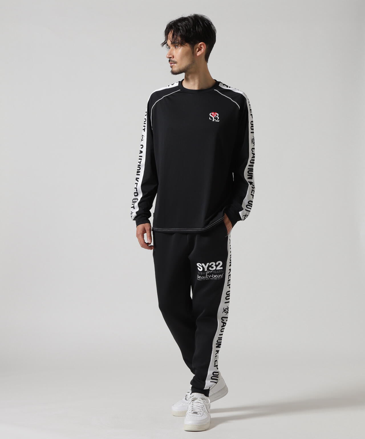 SY32 by SWEET YEARS×beauty:beast/COLLABORATION L/S TEE