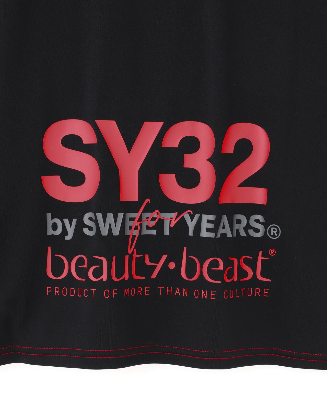 SY32 by SWEET YEARS×beauty:beast/COLLABORATION L/S TEE