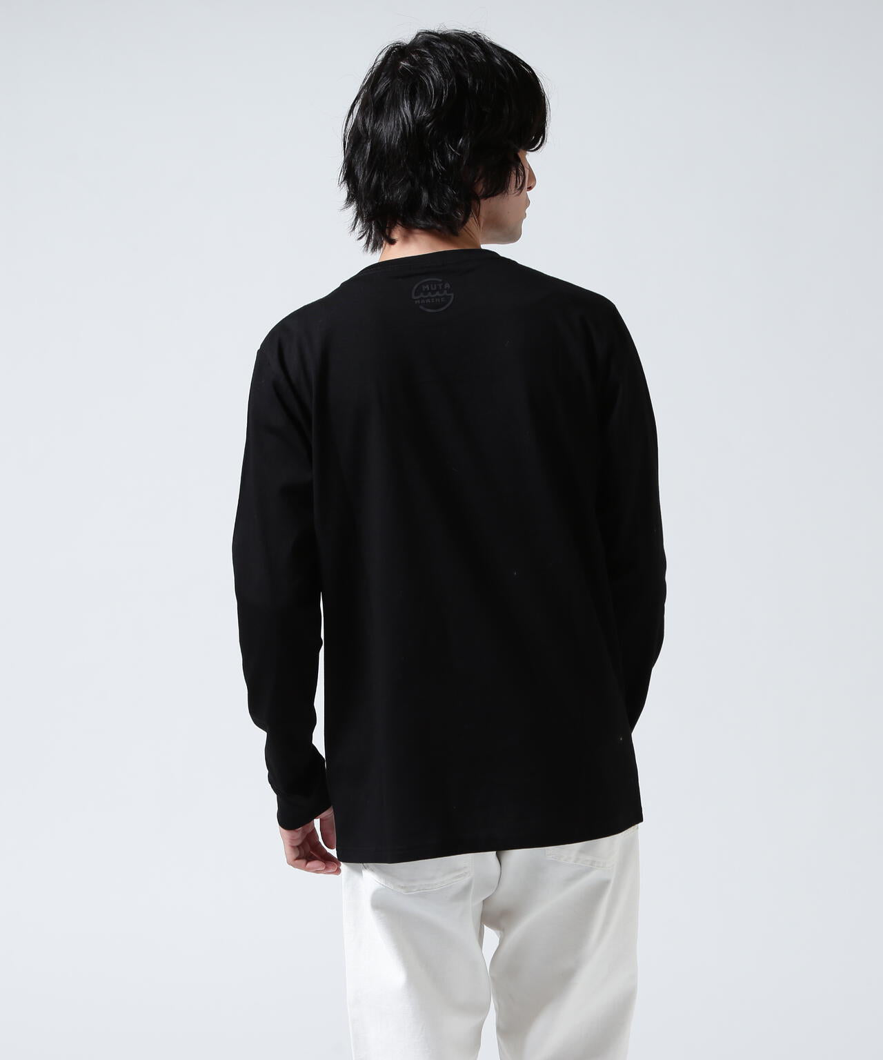 muta MARINE/ムータ マリン/別注 Three America Heart LS TEE